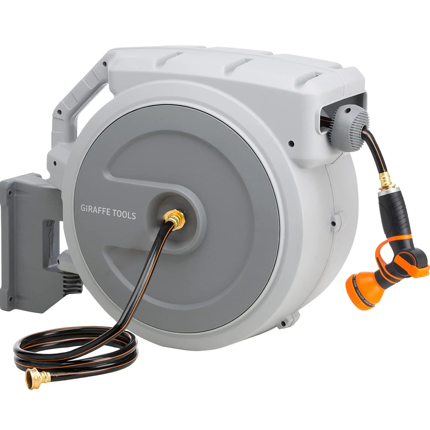 Giraffe Tools AW40 Retractable Hose Reel 90 Ft Wall Mounted