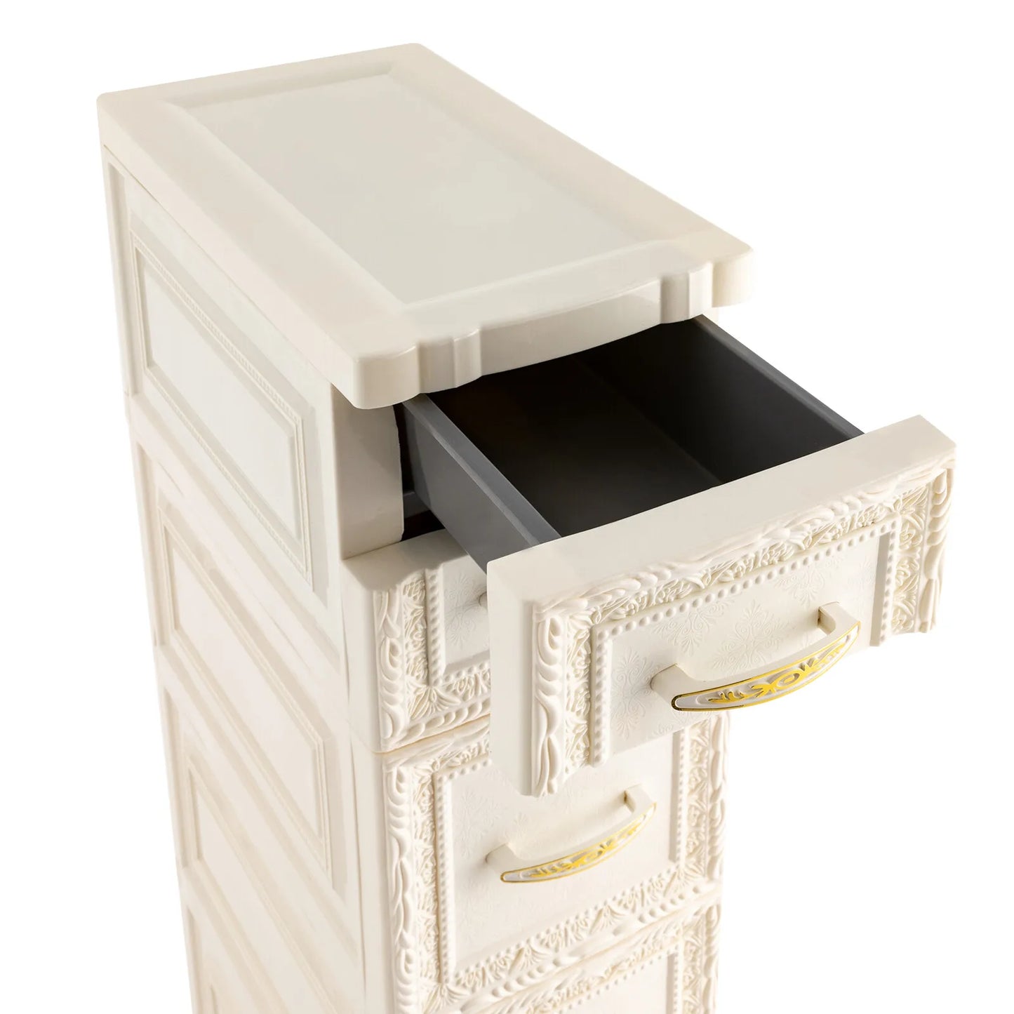 7 Drawer Floor Cabinet Storage Organizer Free Standing