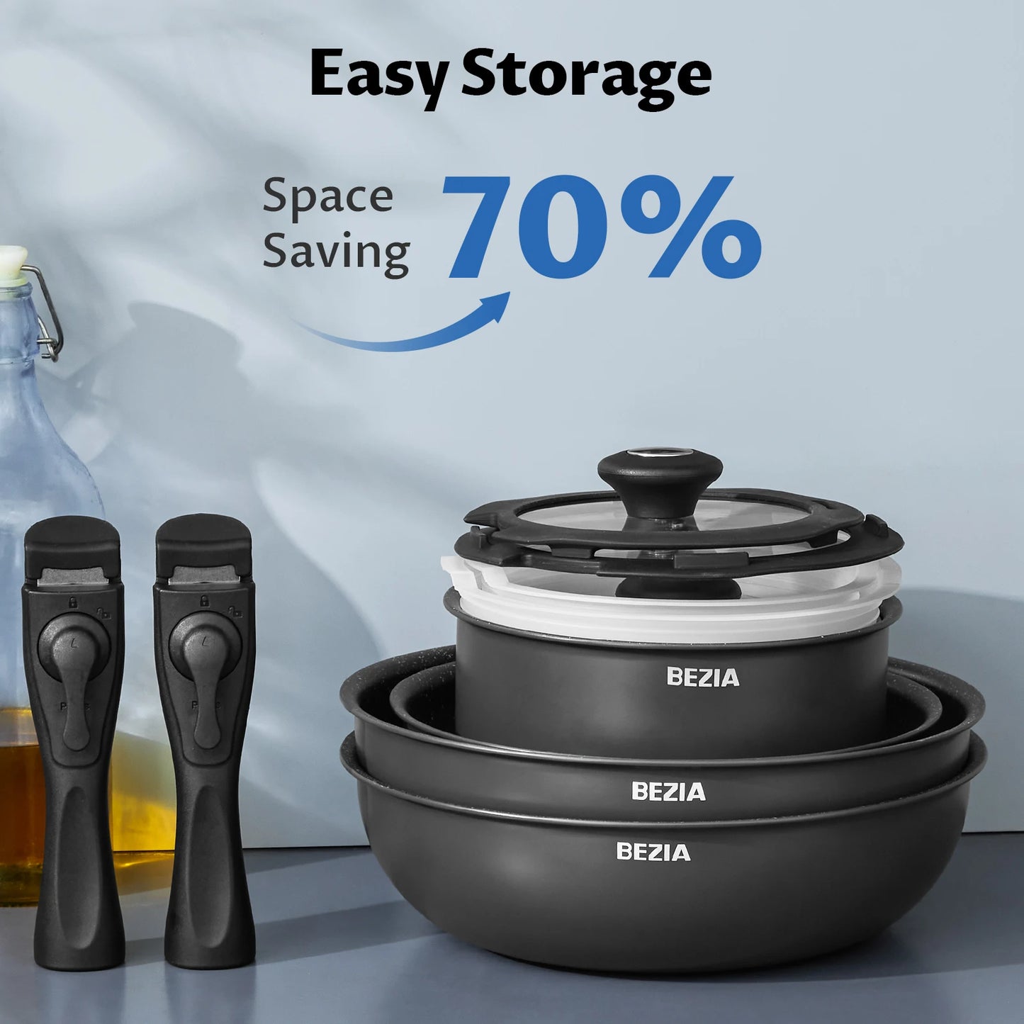 Induction Cookware Set 13 Pieces Nonstick Pots Pans