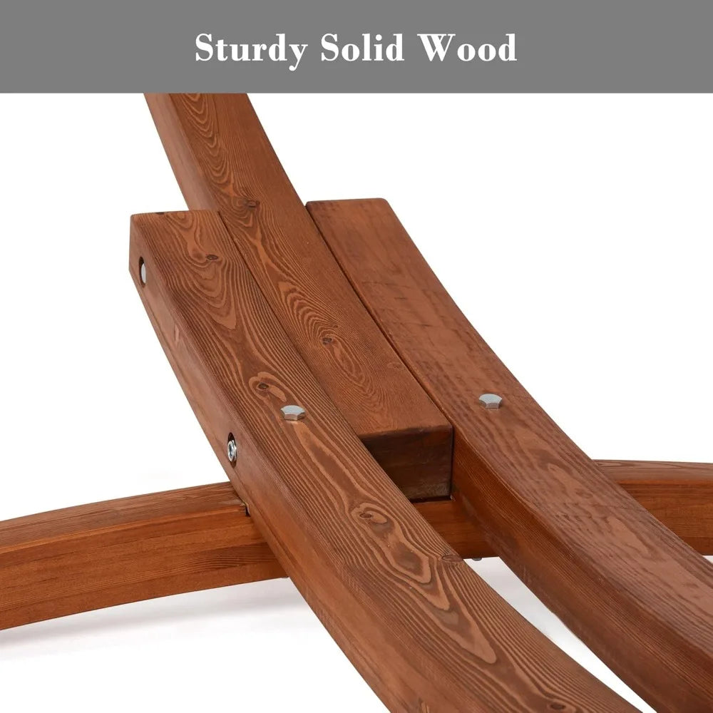 Hammocks Standing Backyard Hammock with Stand for 2 People