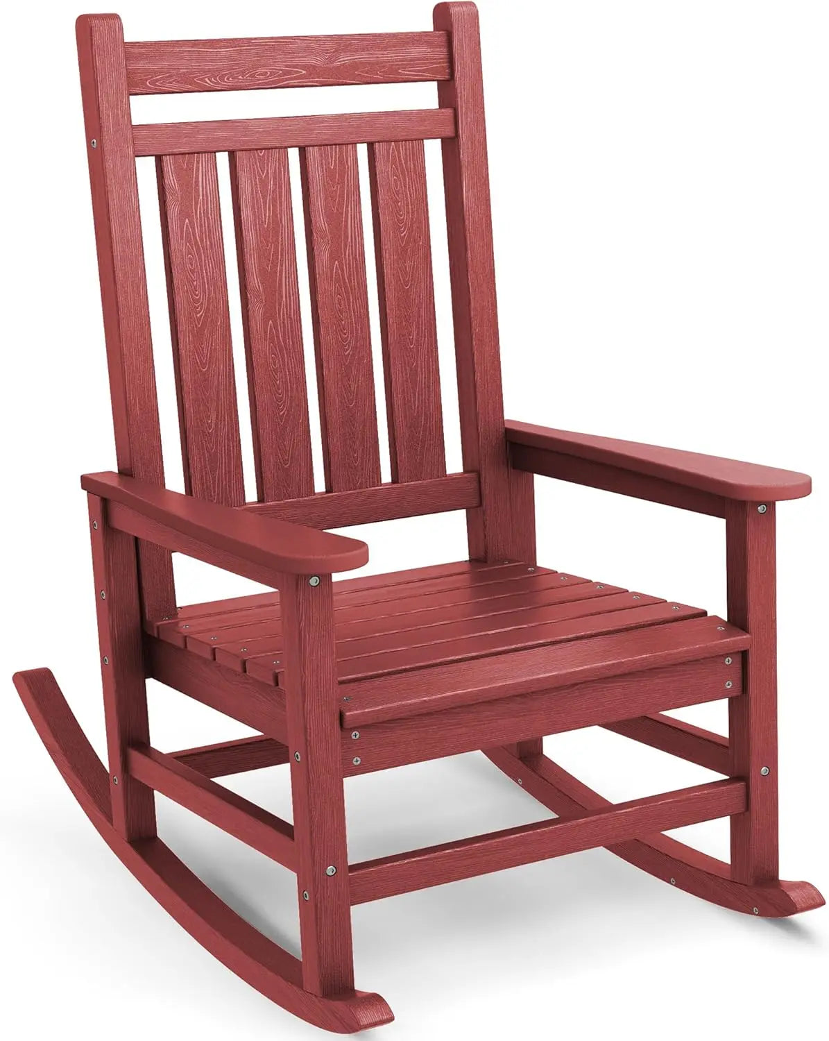 Outdoor HDPE Rocking Chair For Adults All Weather Porch