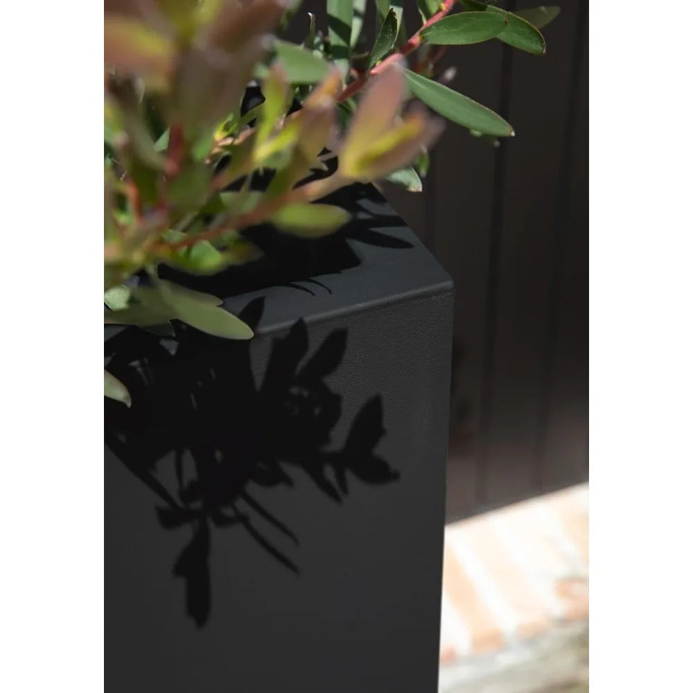 Veradek Block Series Pedestal Planter Tall All Weather