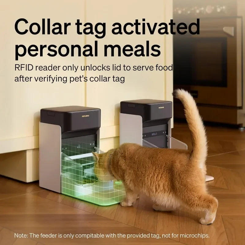 PETLIBRO Upgraded RFID Automatic Cat Feeder 3L App Control