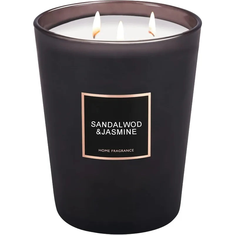 Scented Candles Large Jar 33.3 Oz Natural Soy 130 hrs