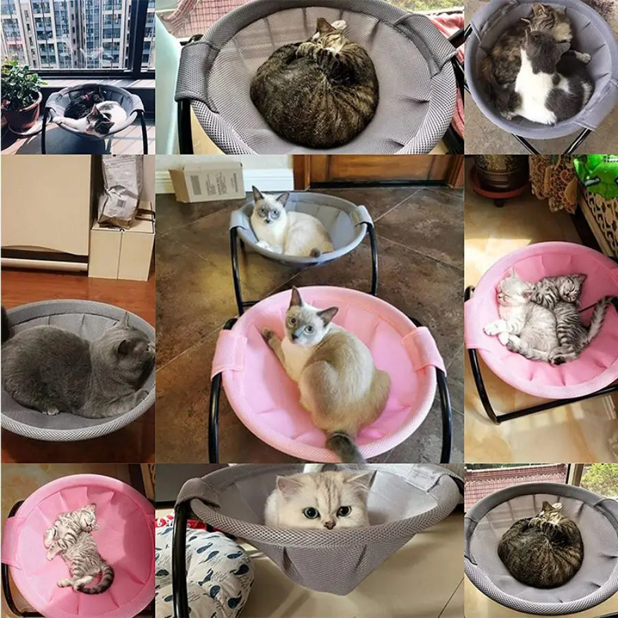 Cat Bed Pet Hammock Bed, Comfortable Washable Pet Sofa Bed