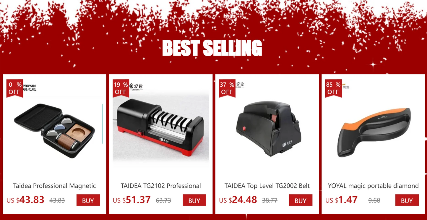 TAIDEA TG2102 Electric Knife Sharpener EU Plug 18W