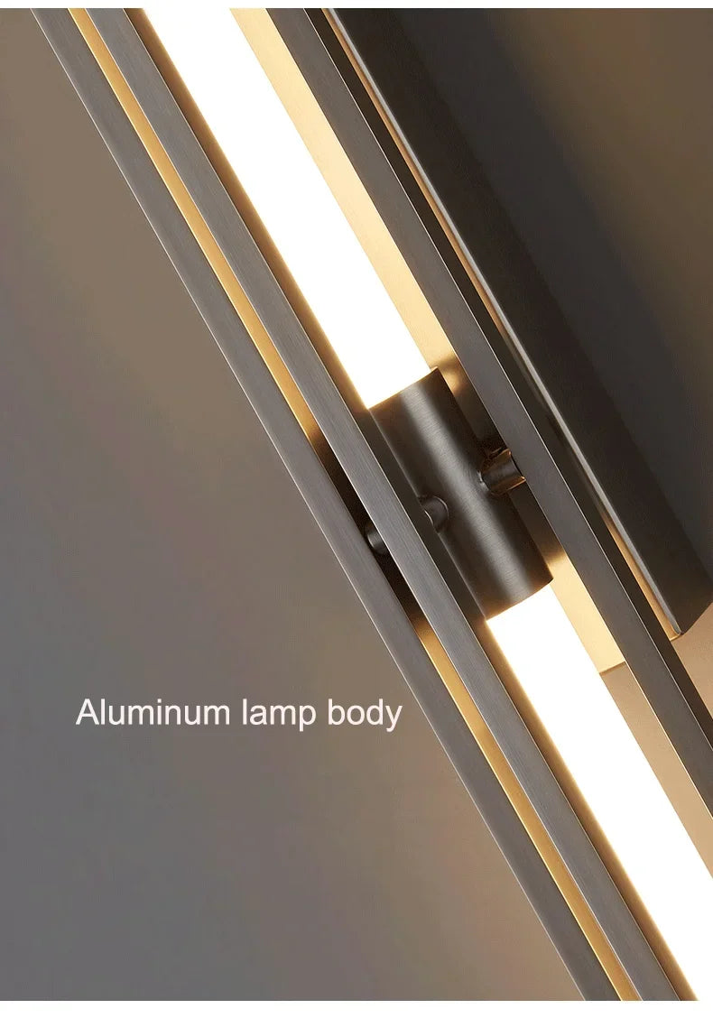 Modern LED Long Wall Lamp Bedroom Bedside Lamp LivingRoom DiningRoom Loft Wall Light Staircase Corridor Wall Sconces