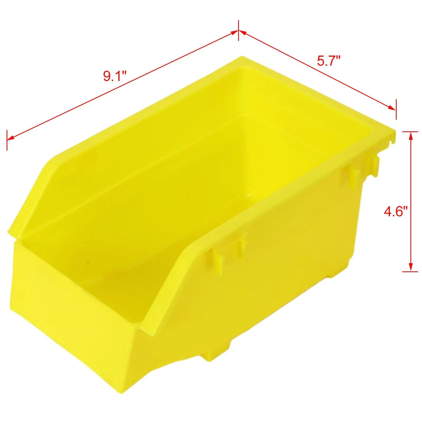 90-Compartment Storage Shelving with Locking Wheels for Garage