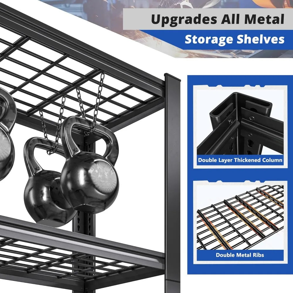 Garage Shelving Heavy Duty Garage Storage Shelves 3010LBS