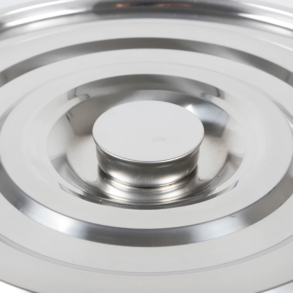 35L Thickened Stainless Steel Multipurpose Stock Pot Lid