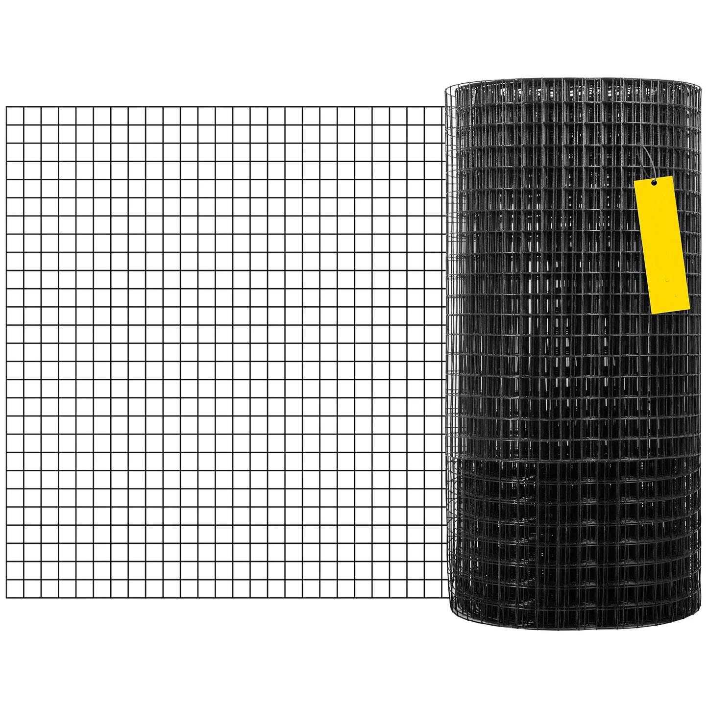 Welded Wire Vinyl Coated Chicken Mesh 1x1 16 Gauge 24x50