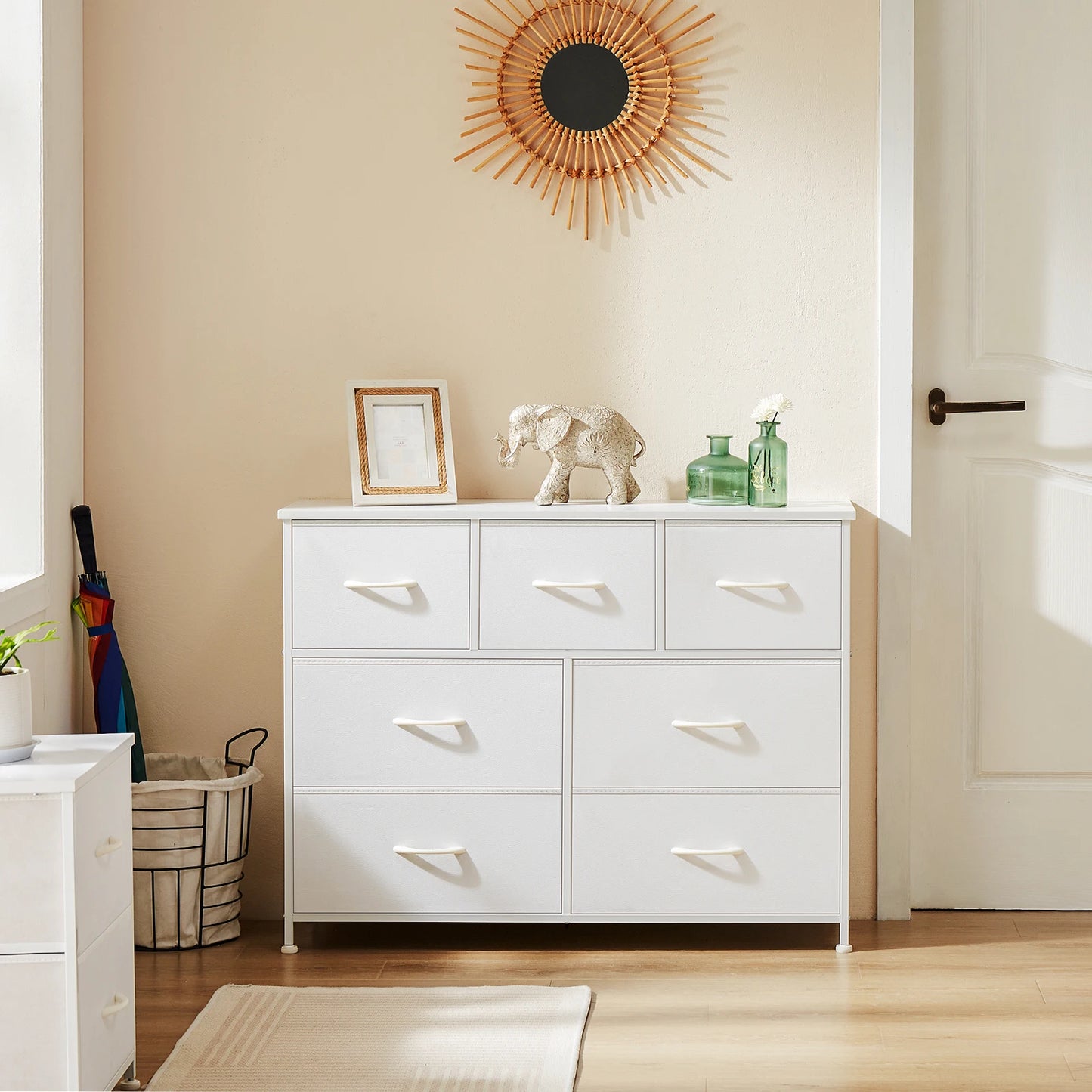 JHK Wardrobes For Bedroom With 5/7/10 Drawers Chest Closet