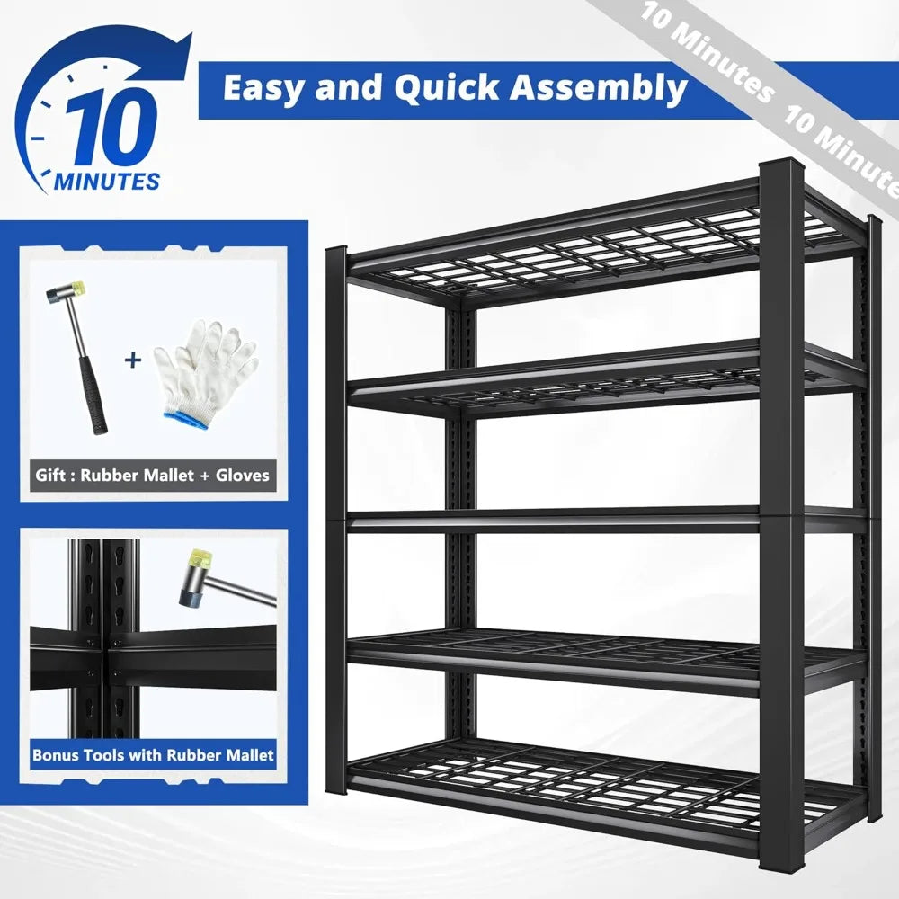 Garage Shelving Heavy Duty Garage Storage Shelves 3010LBS