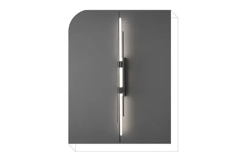 Modern LED Long Wall Lamp Bedroom Bedside Lamp LivingRoom DiningRoom Loft Wall Light Staircase Corridor Wall Sconces