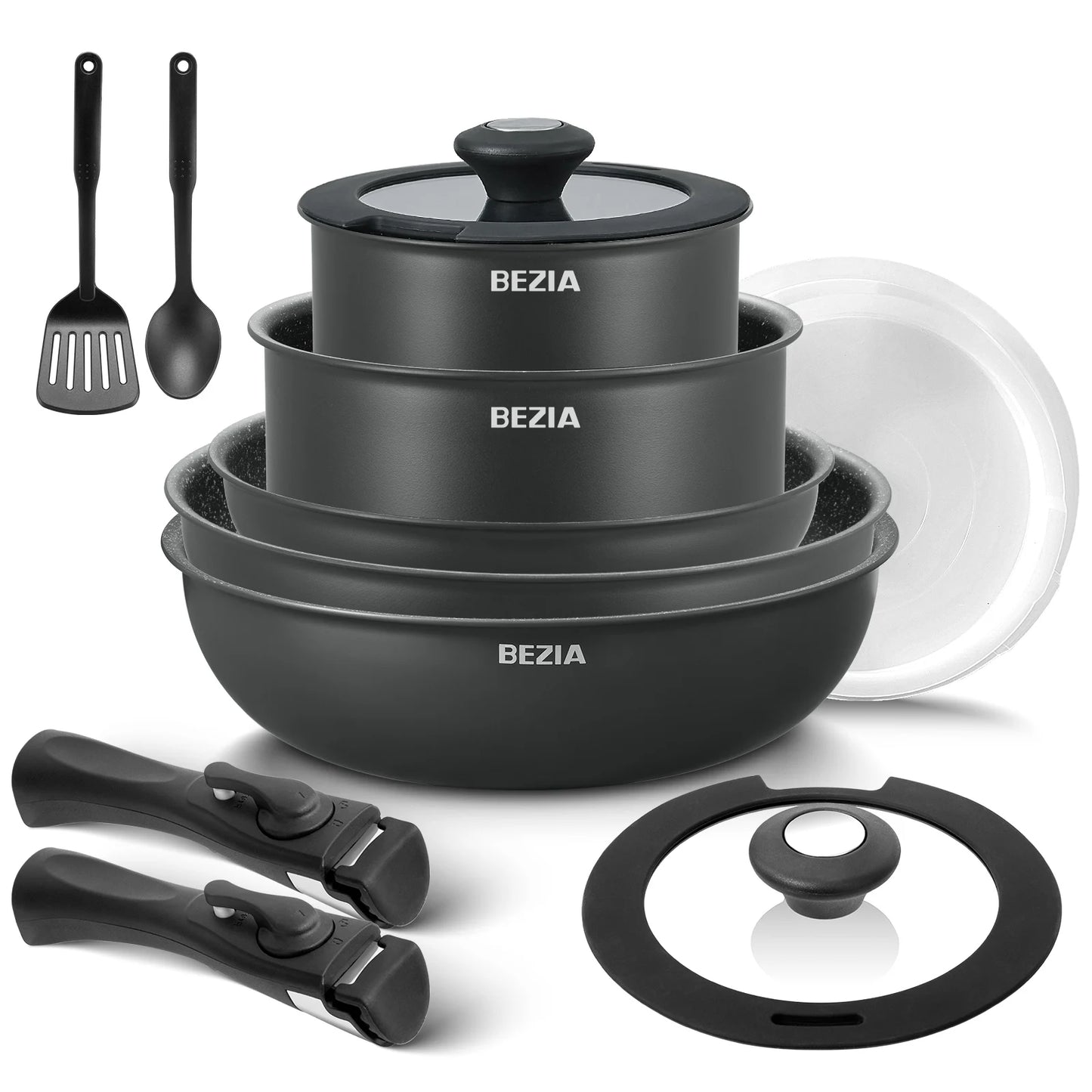 Induction Cookware Set 13 Pieces Nonstick Pots Pans