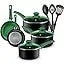 Pots And Pans Set Cookware Nonstick Aluminum 11 Piece Purple