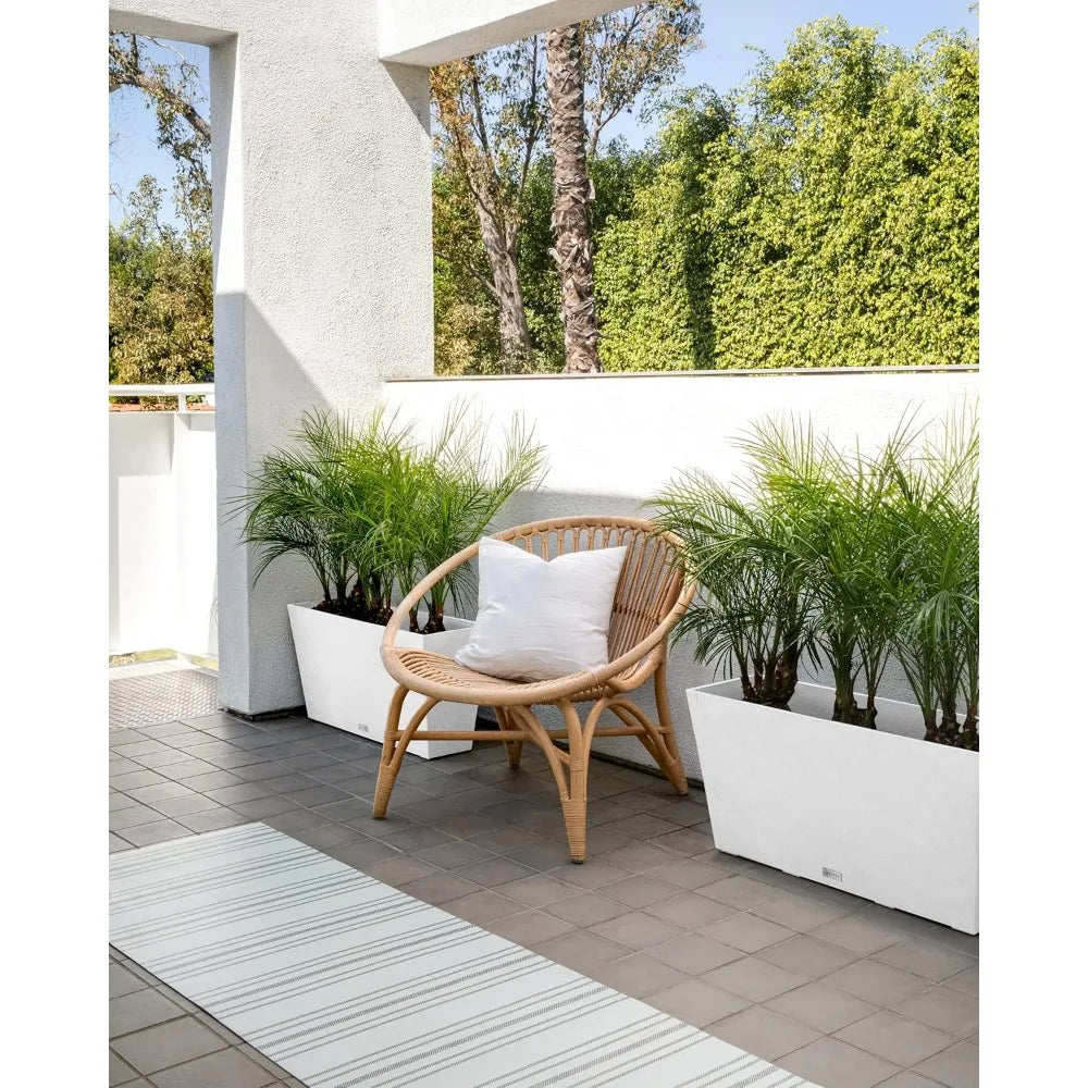 Veradek Midori Trough Rectangular Planter Indoor Outdoor