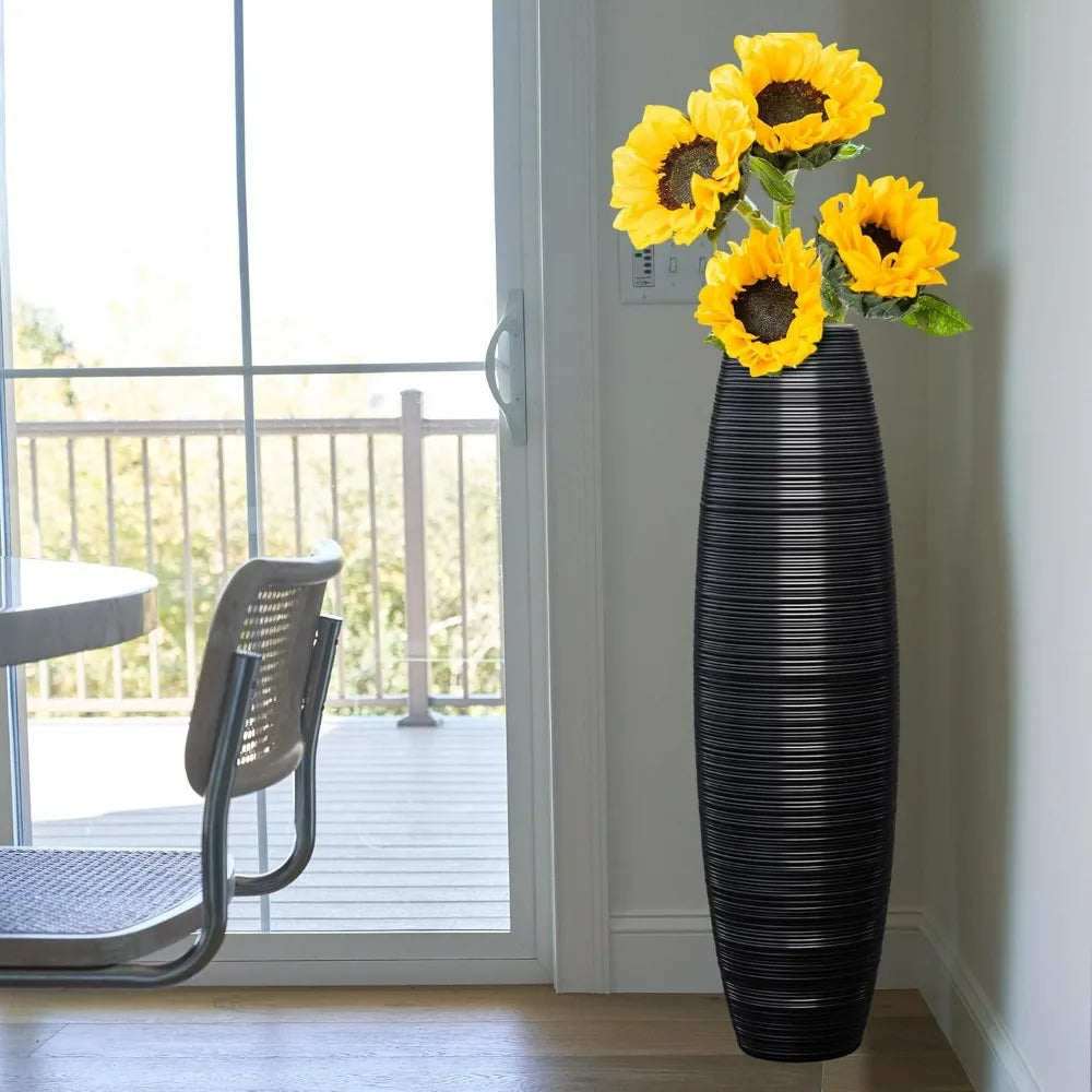 Sturdy Luxurious Tall Floor Vase for Tree Branches 27.5 Inches