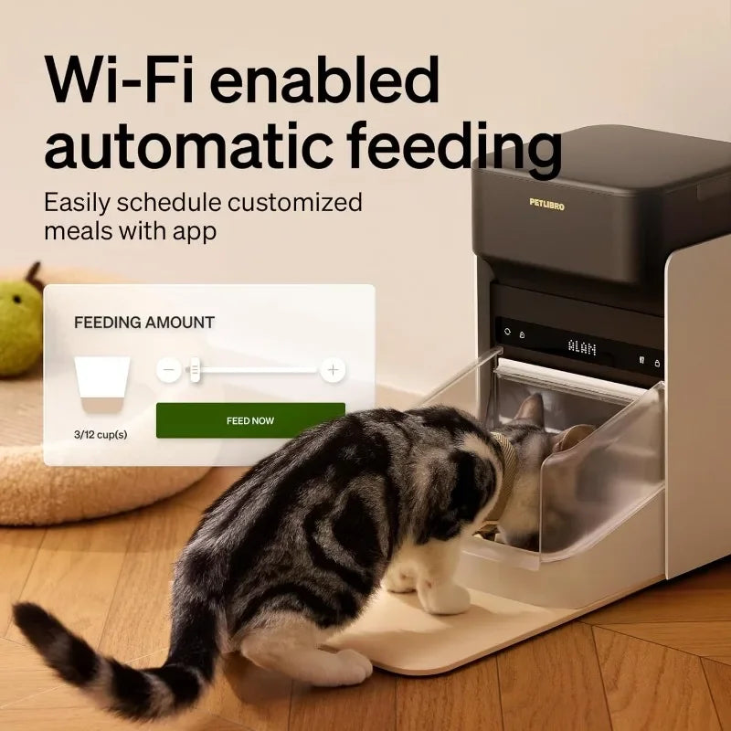 PETLIBRO Upgraded RFID Automatic Cat Feeder 3L App Control