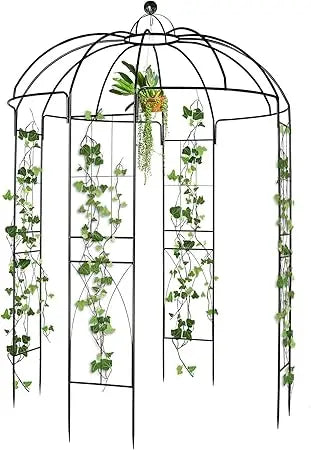 Heavy Duty Garden Arch Arbor Metal Pergola Outdoor Use