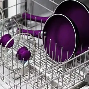 Pots And Pans Set Cookware Nonstick Aluminum 11 Piece Purple
