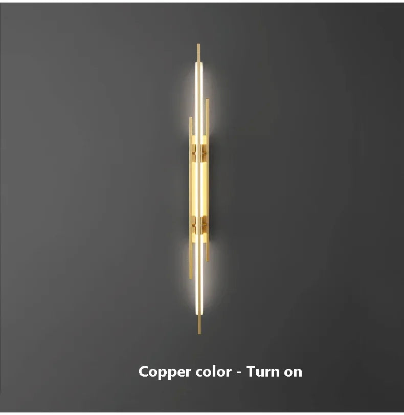 Modern LED Long Wall Lamp Bedroom Bedside Lamp LivingRoom DiningRoom Loft Wall Light Staircase Corridor Wall Sconces