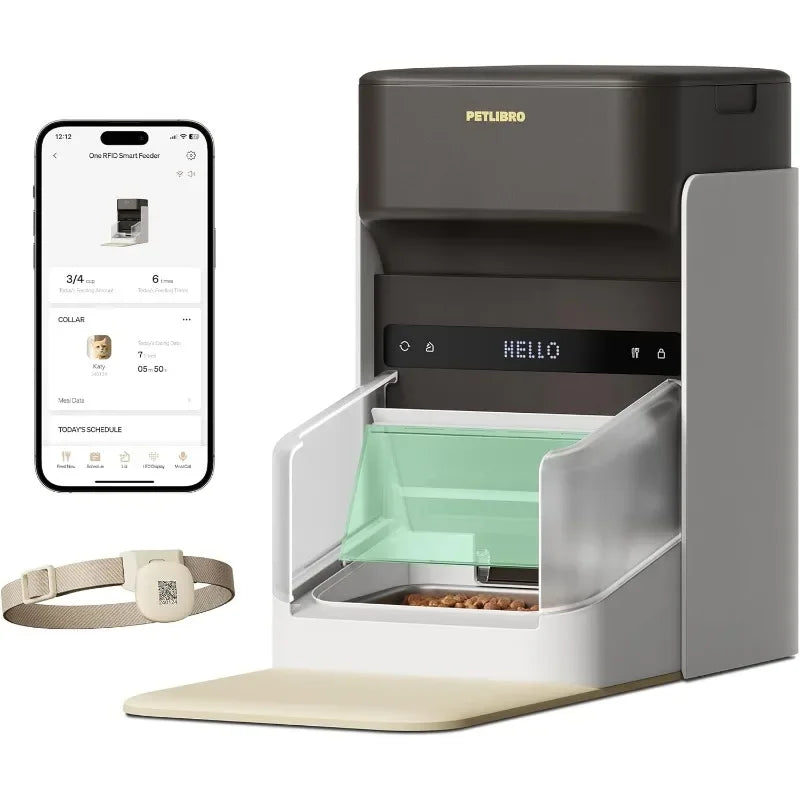 PETLIBRO Upgraded RFID Automatic Cat Feeder 3L App Control