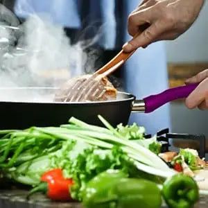 Pots And Pans Set Cookware Nonstick Aluminum 11 Piece Purple
