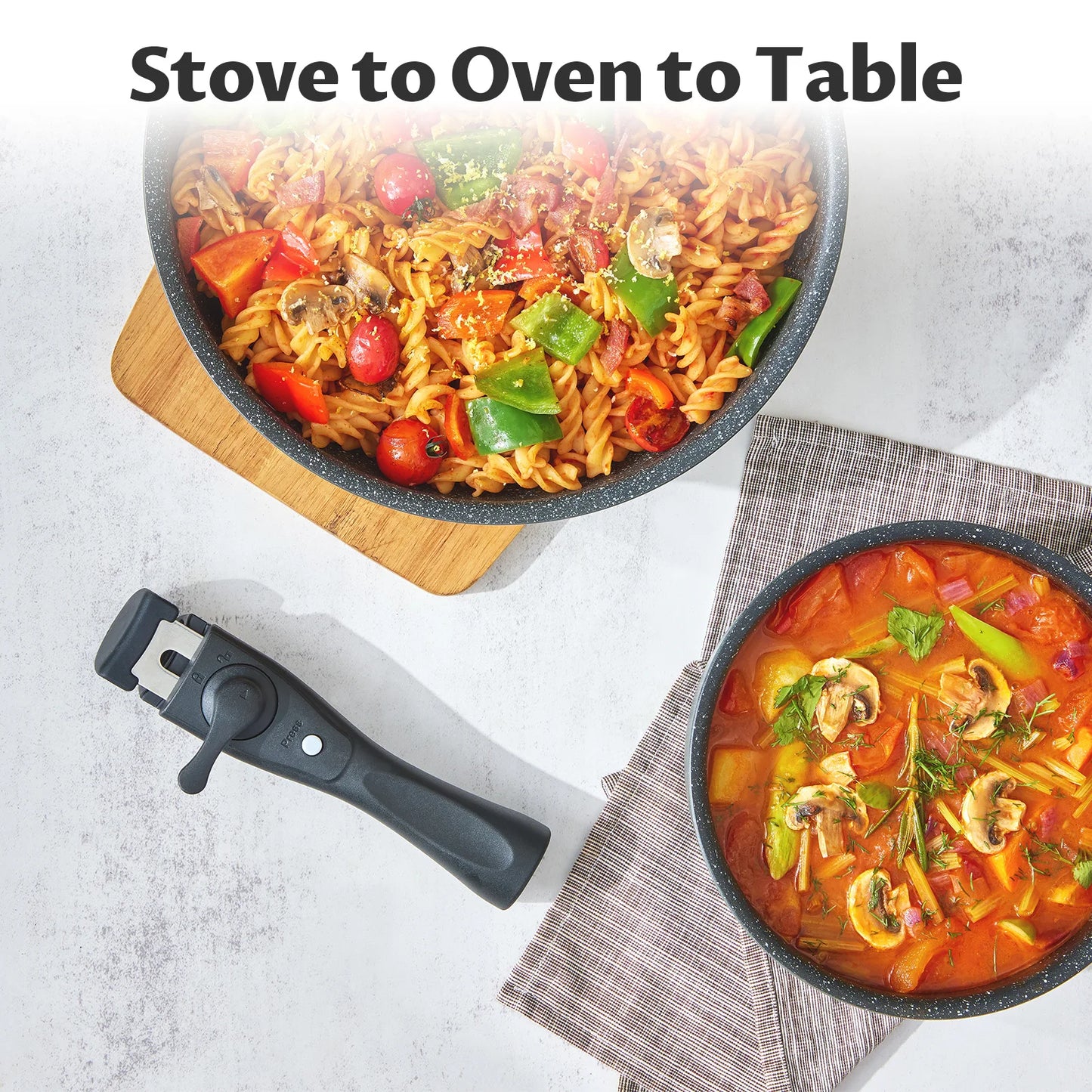 Induction Cookware Set 13 Pieces Nonstick Pots Pans