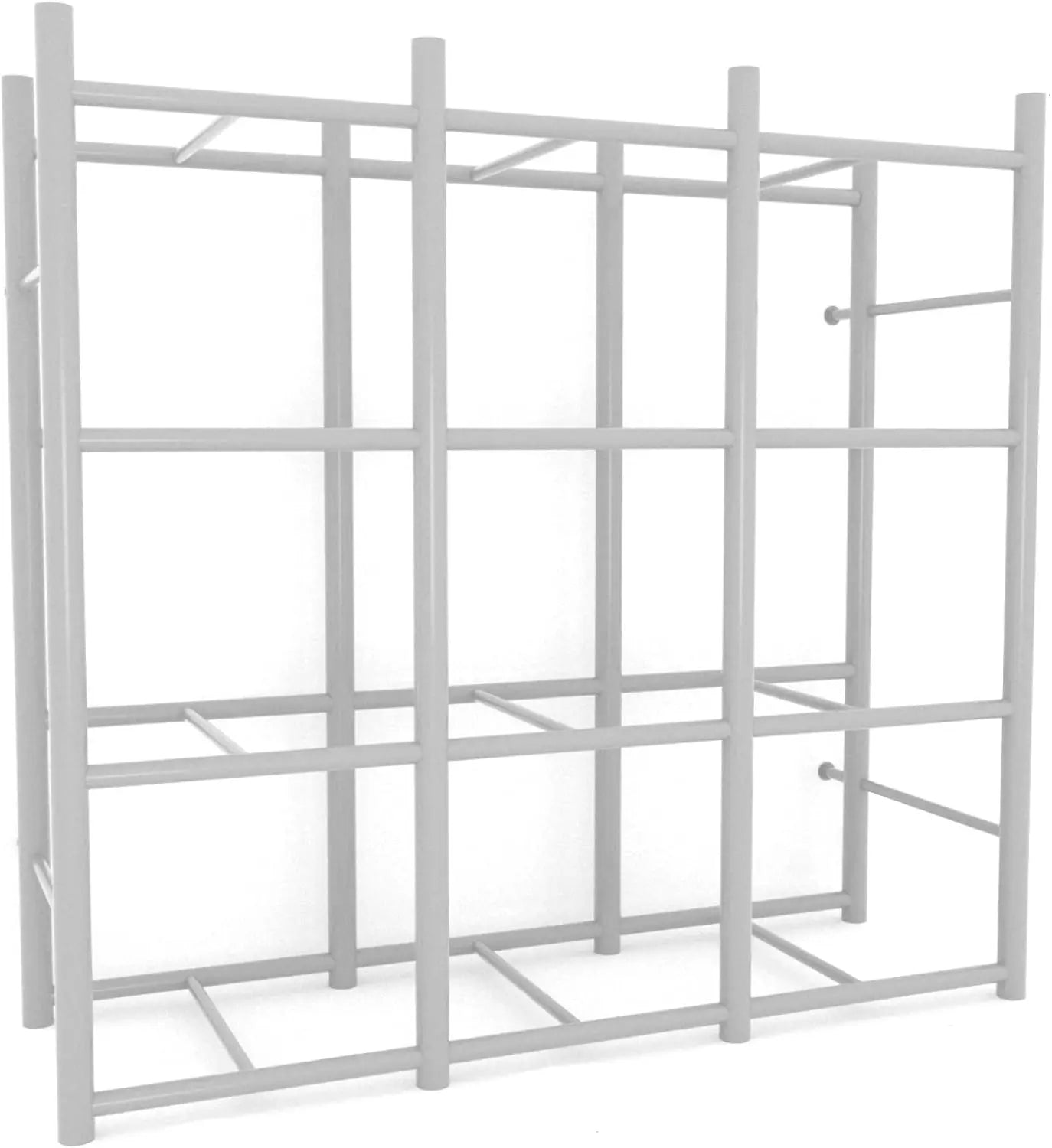 PROSLAT Bin Warehouse Rack - 12 Totes for Heavy Storage