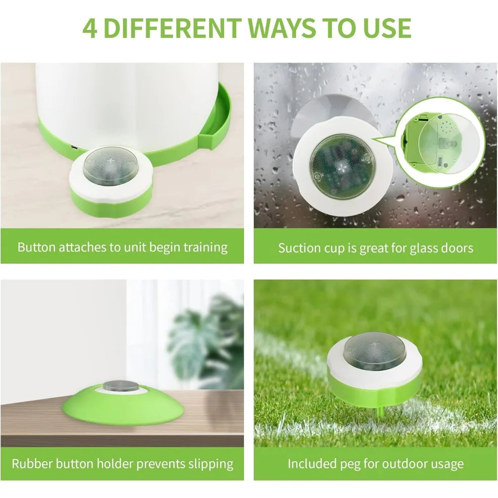 Automatic Dog Treat Dispenser with Button and Interactive Toys