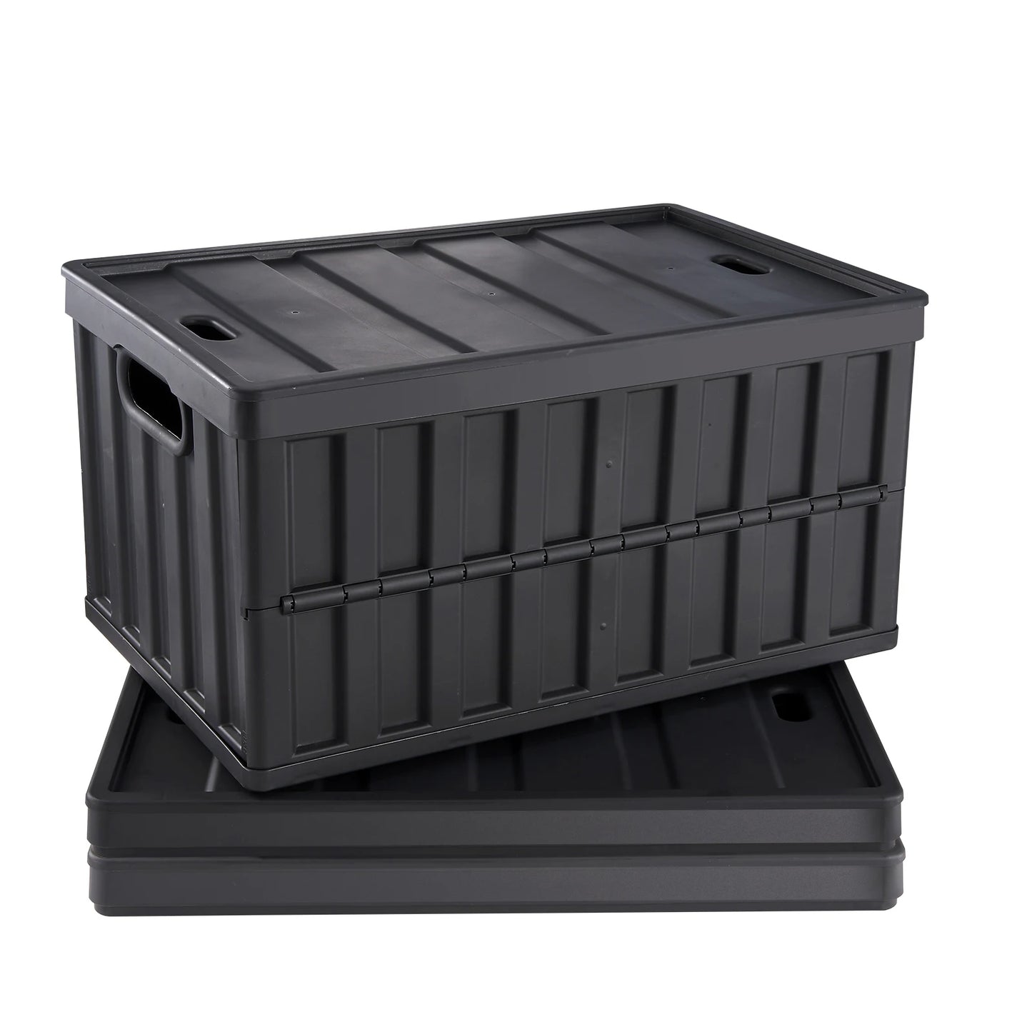 SucceBuy 45L 65L Collapsible Storage Bins With Lids
