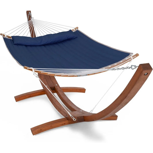 Hammocks Standing Backyard Hammock with Stand for 2 People