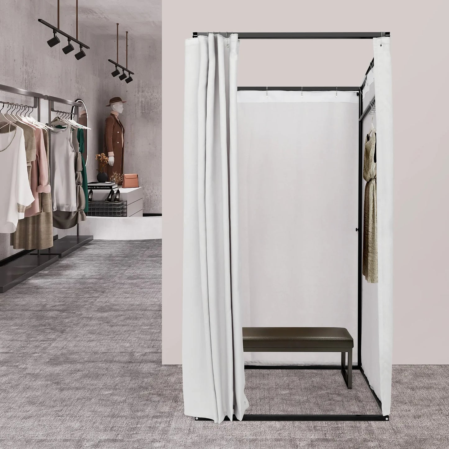 Portable Clothing Store Fitting Room Clothing Store Fitting Room Dressing Room Fitting Room