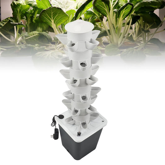 Hydroponics Tower 30 Hole Planting System With 20L Tank