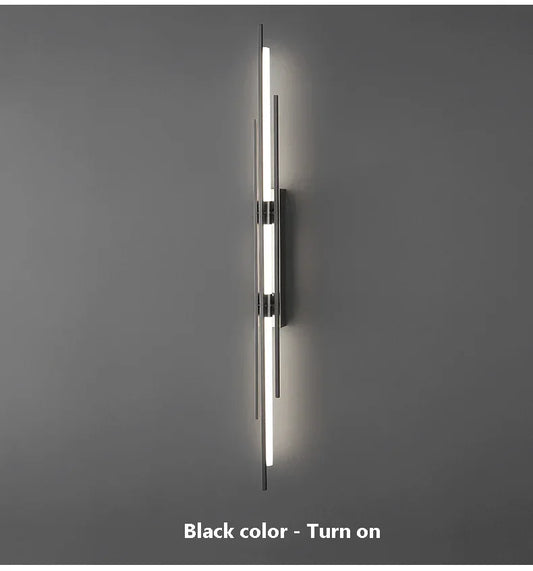 Modern LED Long Wall Lamp Bedroom Bedside Lamp LivingRoom DiningRoom Loft Wall Light Staircase Corridor Wall Sconces