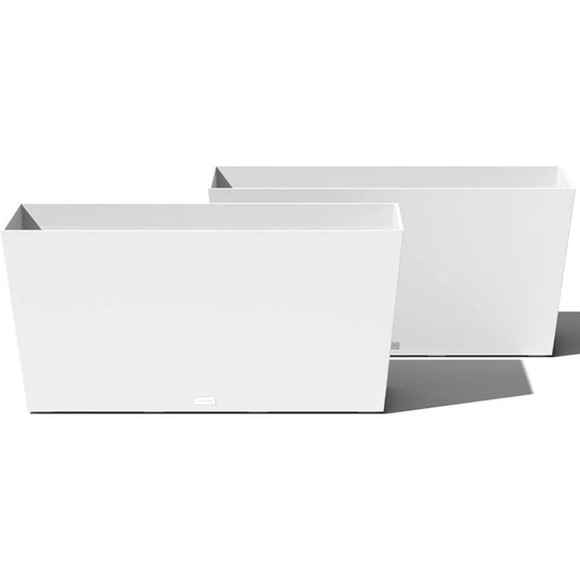 Veradek Midori Trough Rectangular Planter Indoor Outdoor