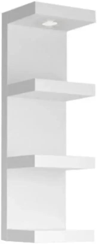 Versatile 4 Tier Wall Shelf Unit to Display Charming Showpieces