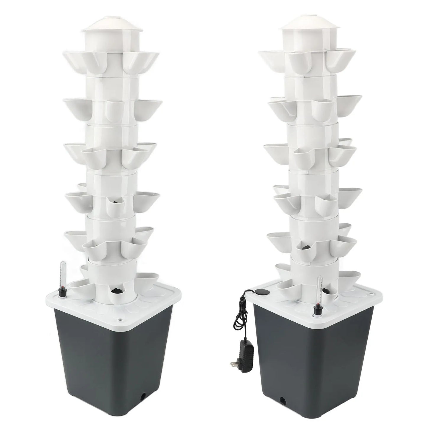 Hydroponics Tower 30 Hole Planting System With 20L Tank