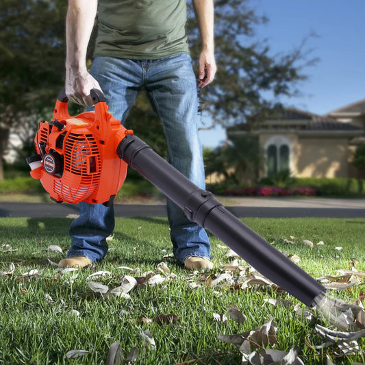Gas Leaf Blower 25.4cc 2 Stroke Commercial Handheld