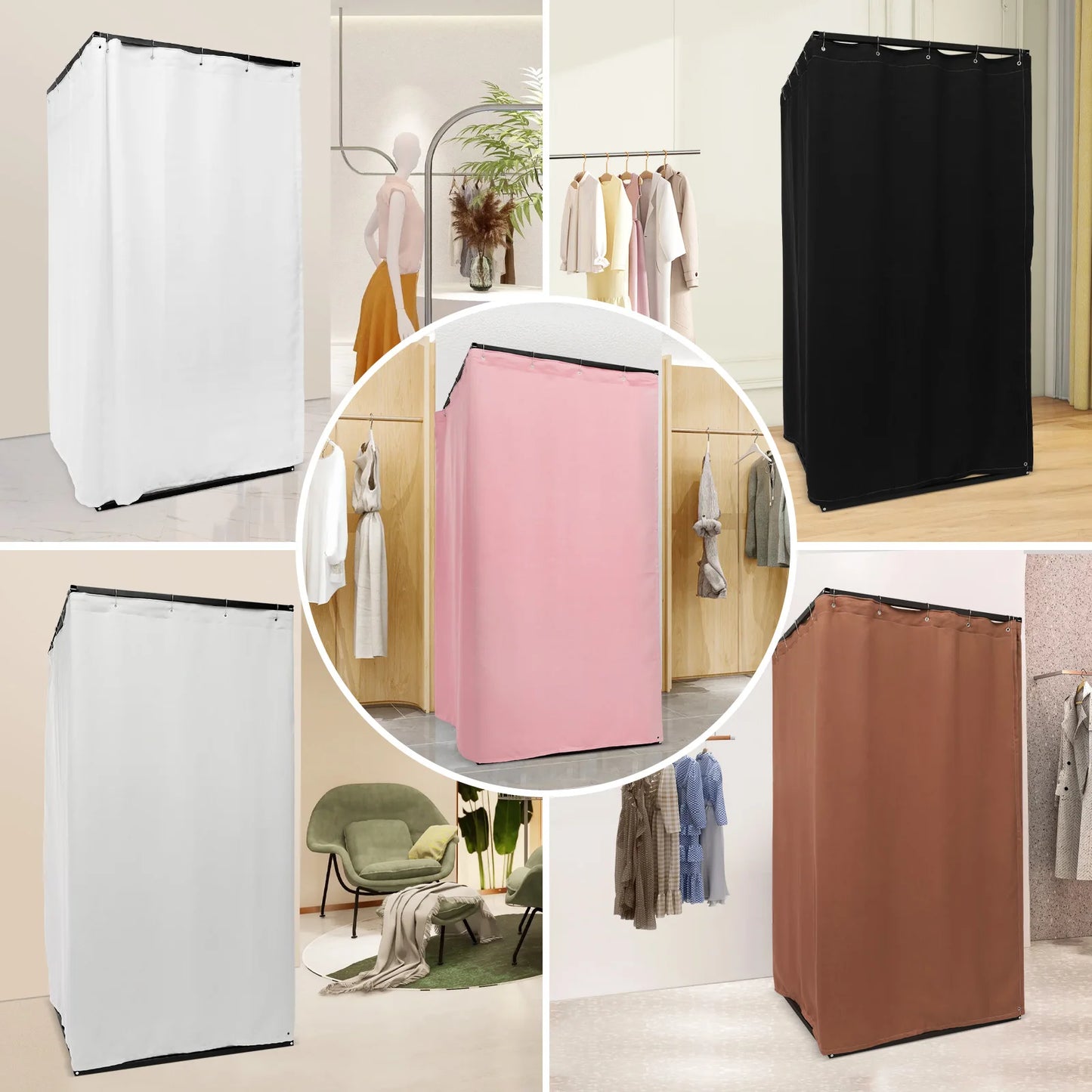 Portable Clothing Store Fitting Room Clothing Store Fitting Room Dressing Room Fitting Room