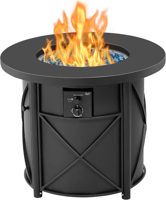 BALI OUTDOORS Propane Fire Pit Table 30 Inch 50,000 BTU