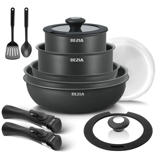 Induction Cookware Set 13 Pieces Nonstick Pots Pans