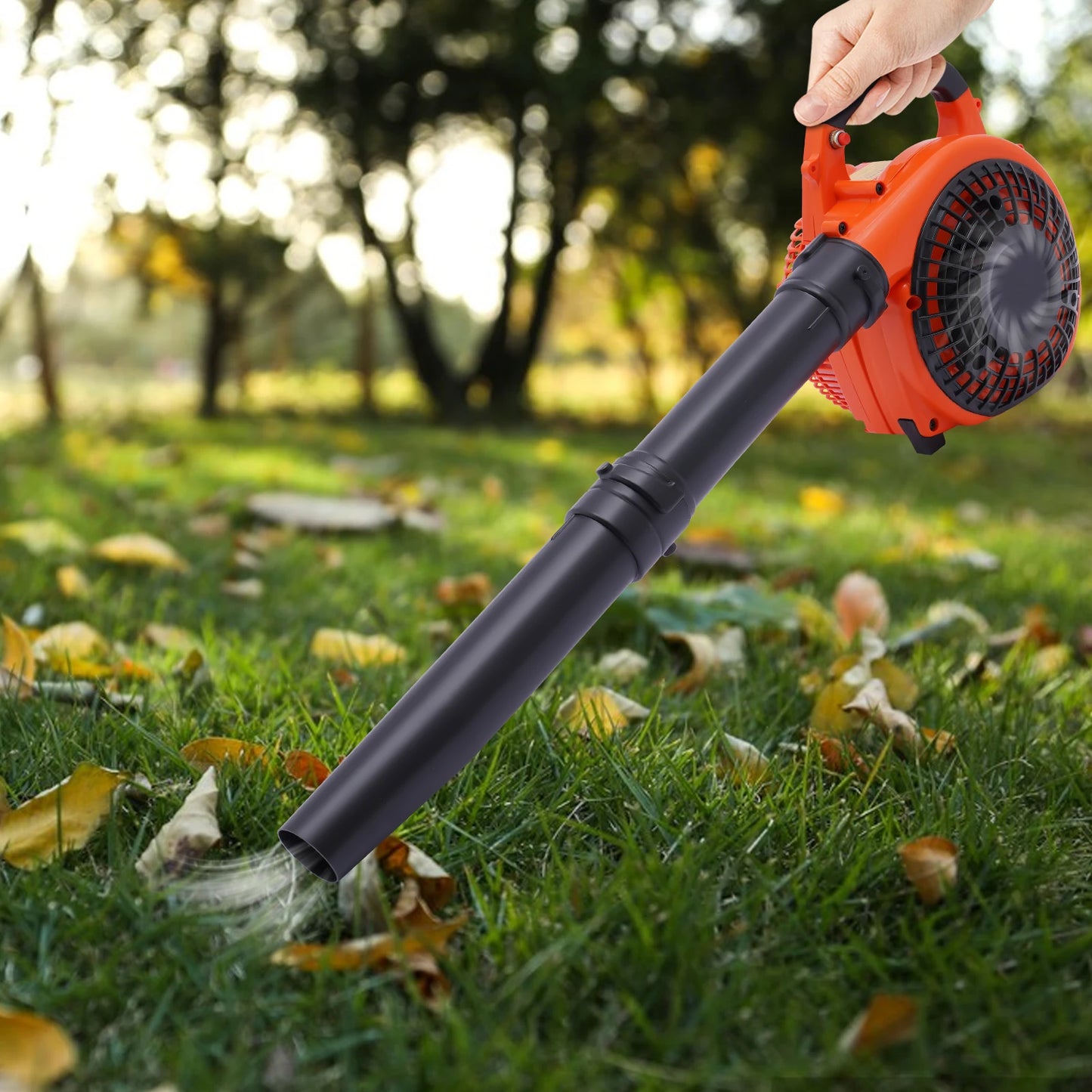 Gas Leaf Blower 25.4cc 2 Stroke Commercial Handheld