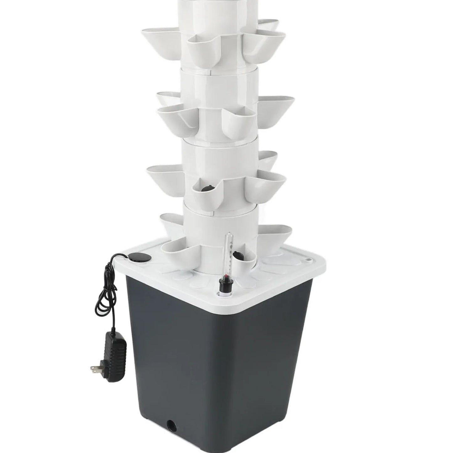 Hydroponics Tower 30 Hole Planting System With 20L Tank