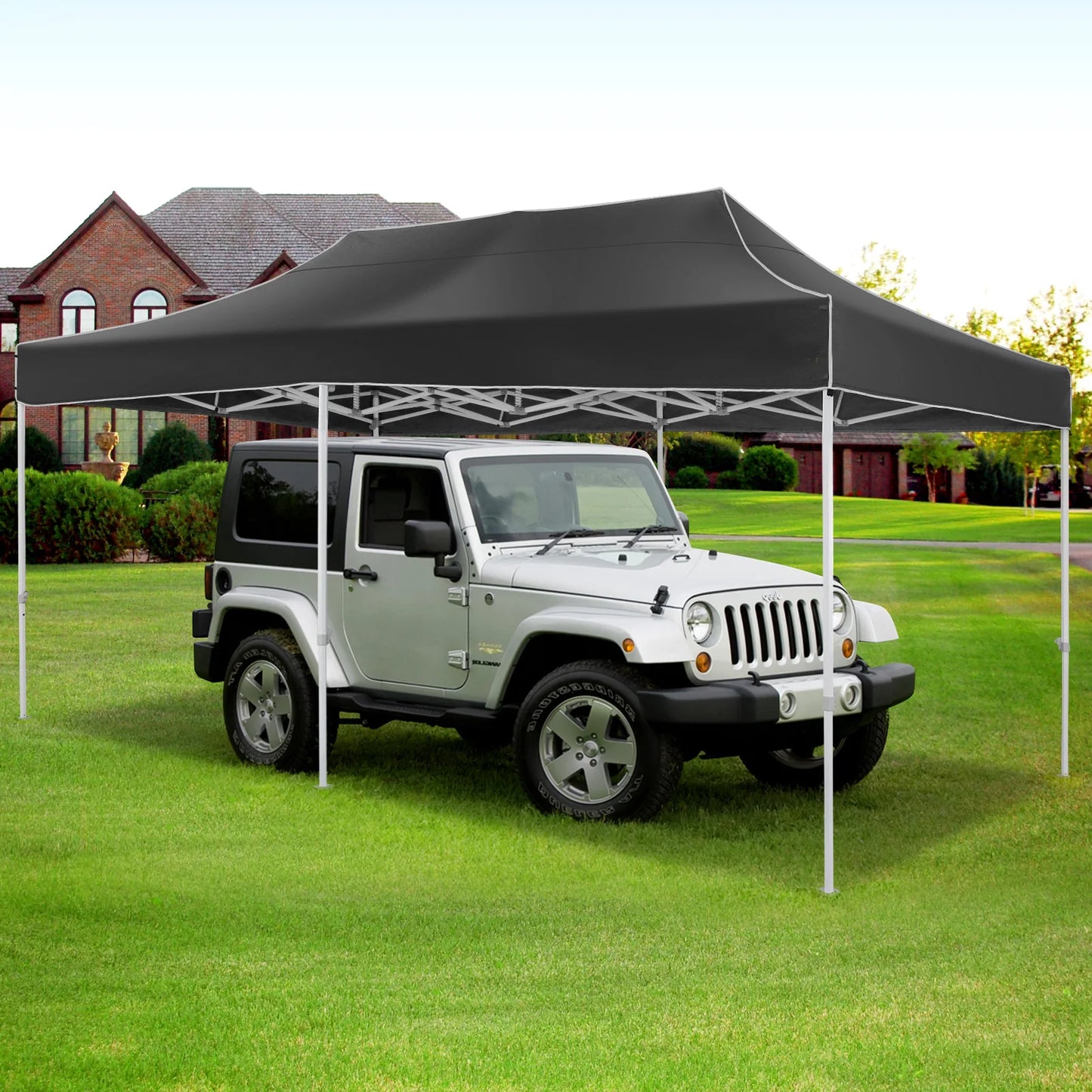 10x20 Pop Up Canopy Tent Waterproof With Roller Bag