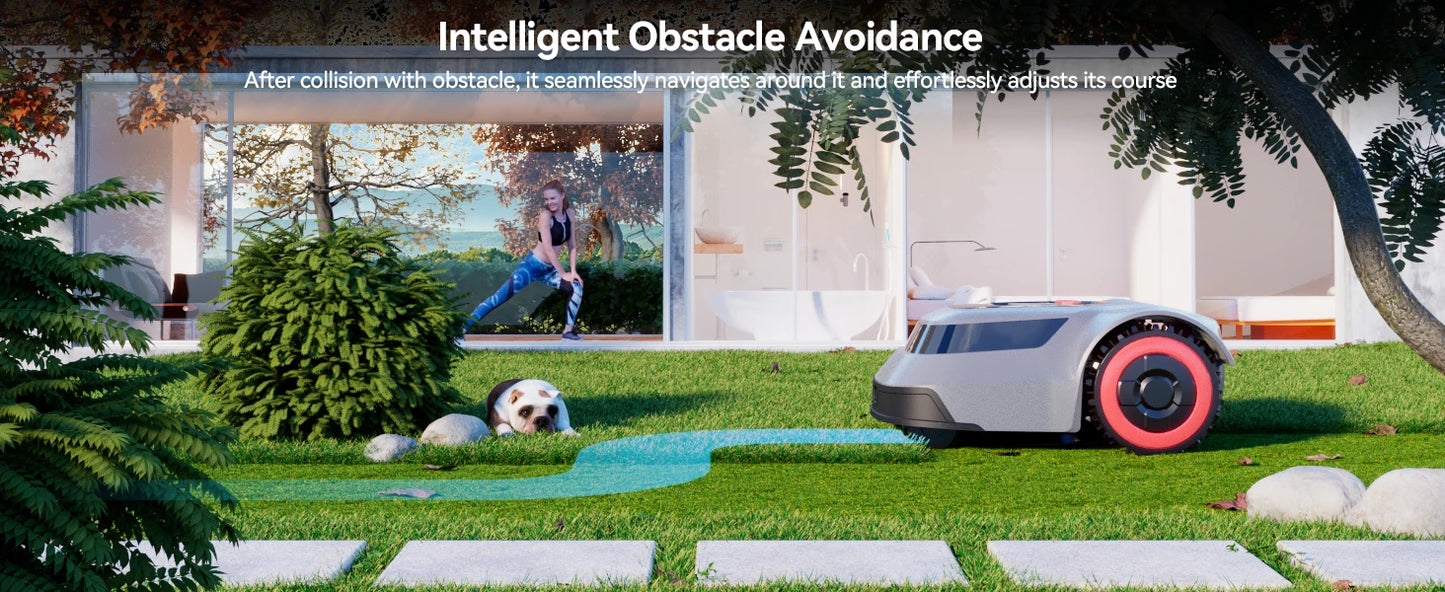 Redkey CTOF Robotic Lawn Mower MGC800 MGC1000 App Control