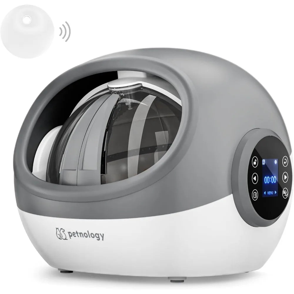 Automatic Cat Feeder, RFID Cat Food Dispenser for 4 Pets