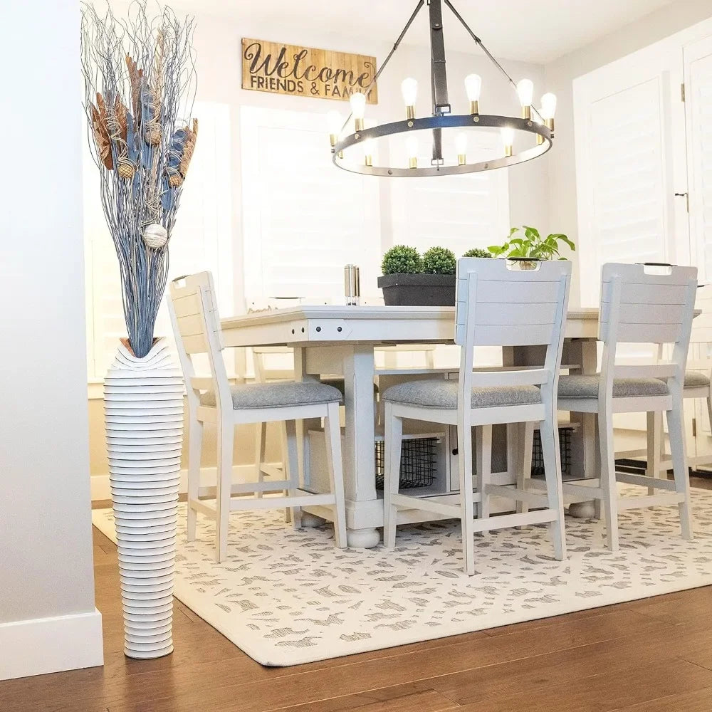 Floor Decoration Vase Wooden Vase for Room Décor Free Shipping